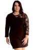 Picture of LACE ASYMETRIC DRESS